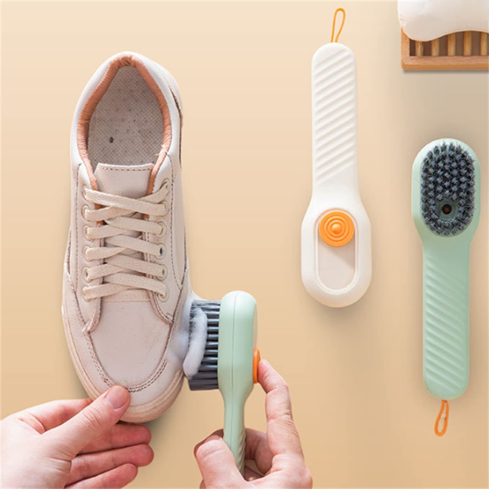 Multifunctional Cleaning Brush with Liquid Compartment Trendy Nest 