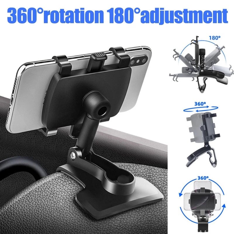 Universal 360° Rotation Multifunctional Car Dashboard Phone Moun holder Trendy Nest 