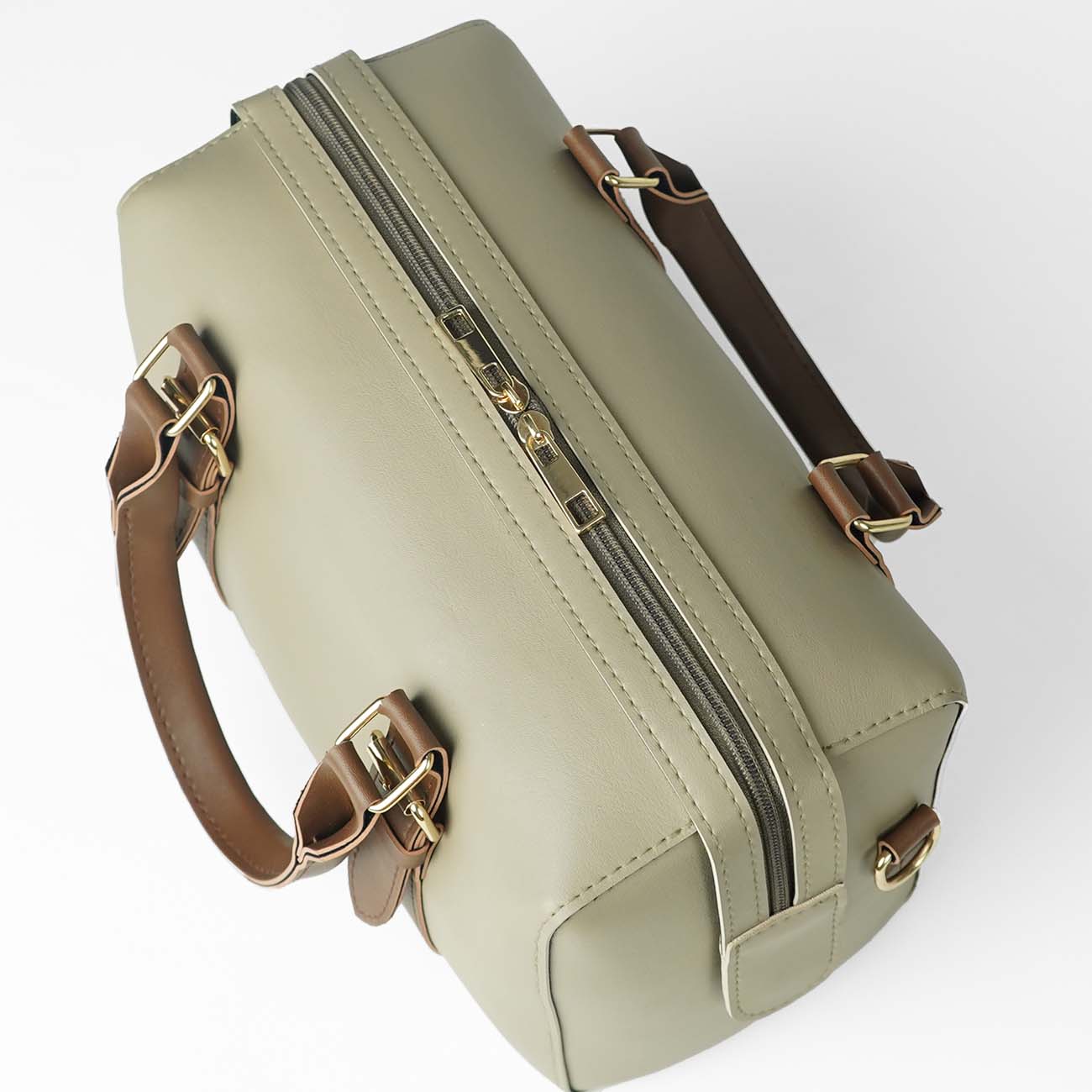 Fly bag beige & brown